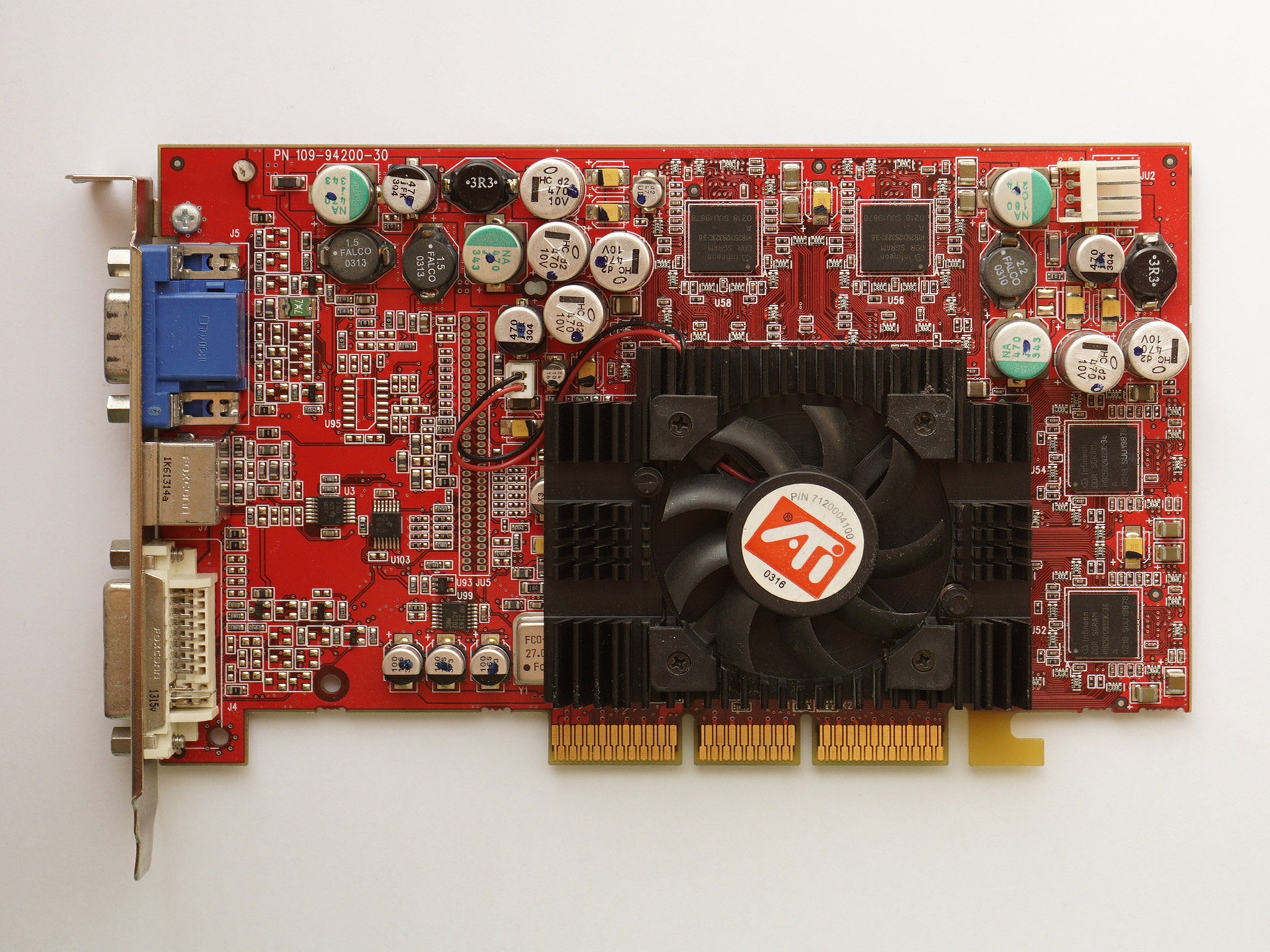 ATI ATI Radeon 9500 128MB 109-94200-30 AGP DDR 
